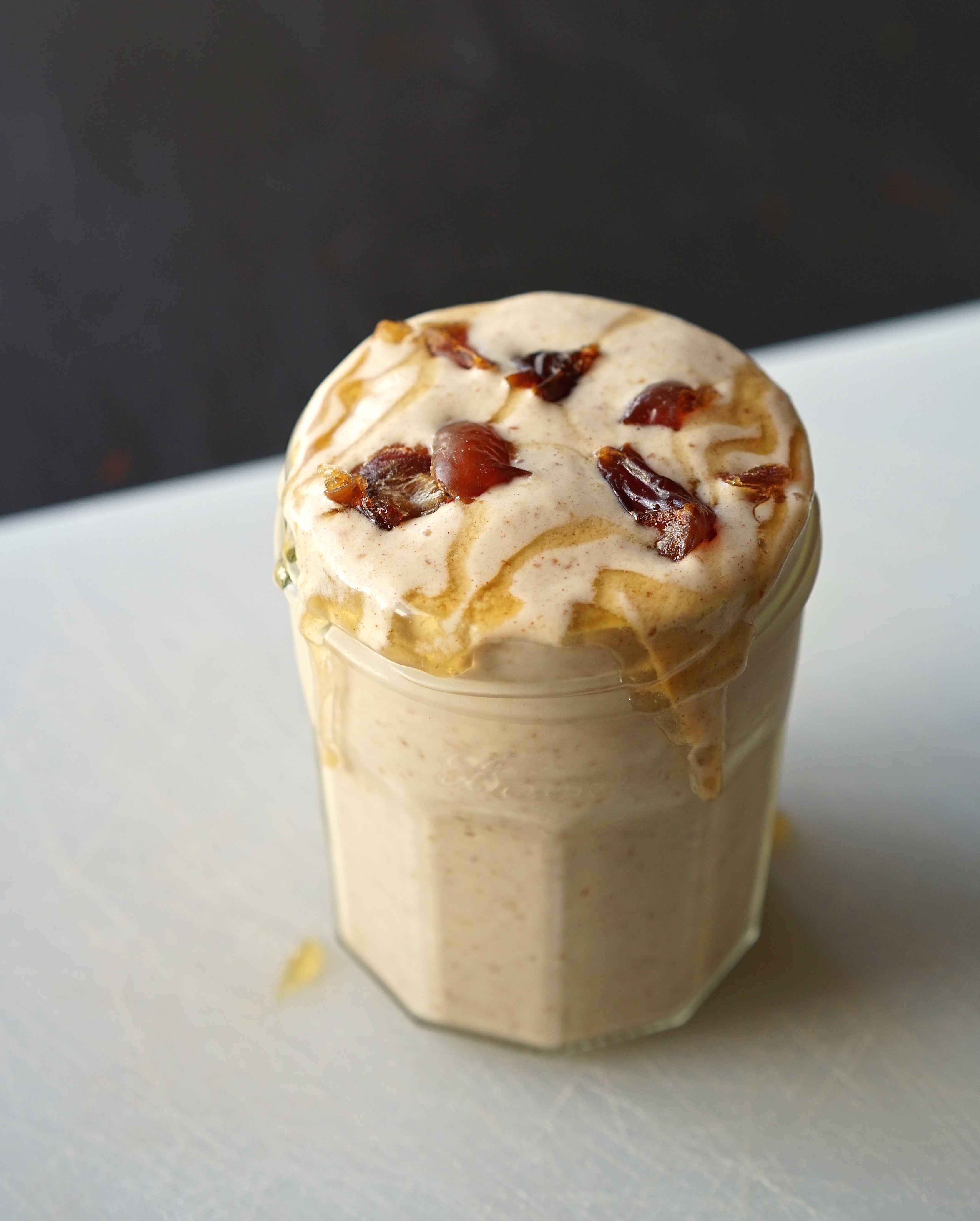 Tahini Date Banana Cinnamon Smoothie